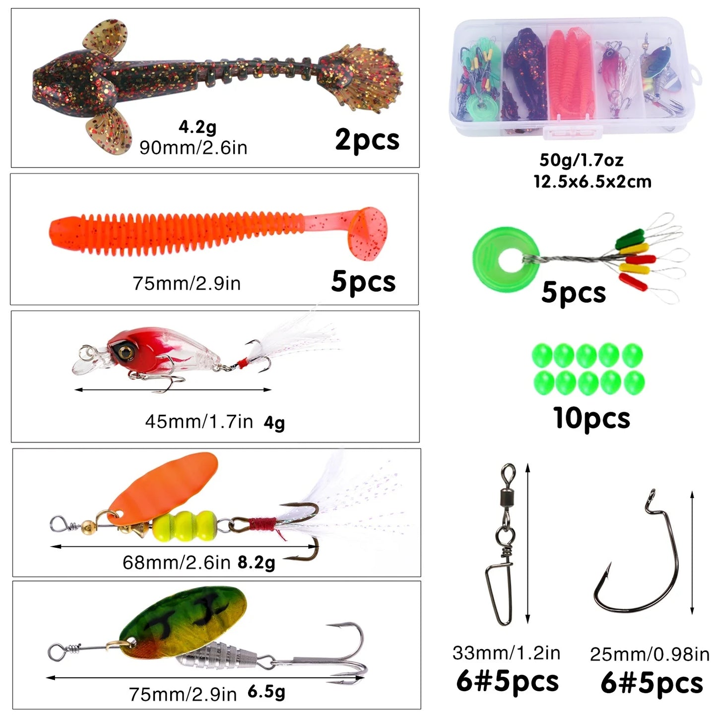 Kit de pêche  casting